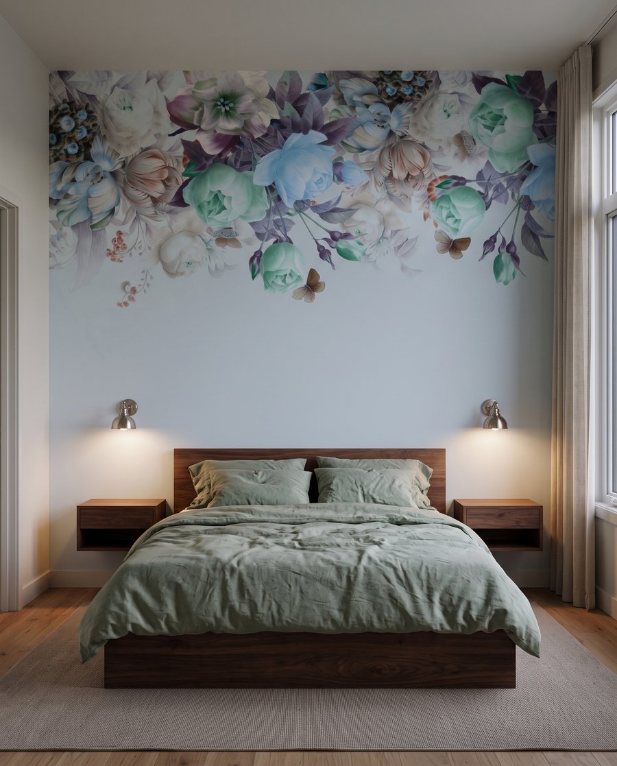 Bouquets en cascade — intérieur 3