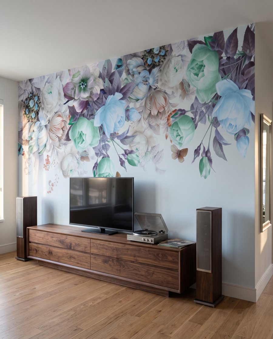 Bouquets en cascade — intérieur 5