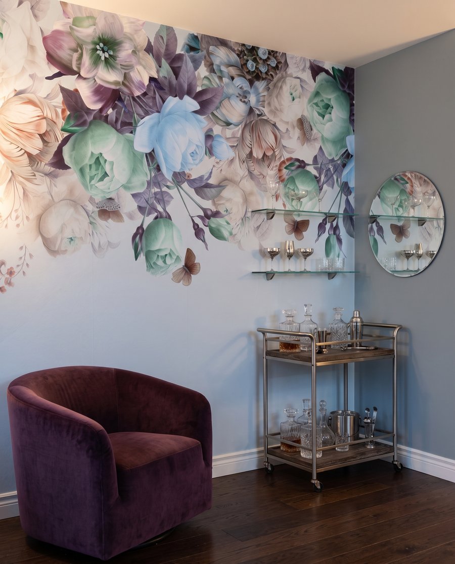 Bouquets en cascade — intérieur 6