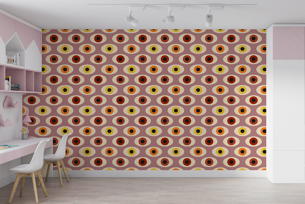 Cercles comme des yeux — intérieur 3