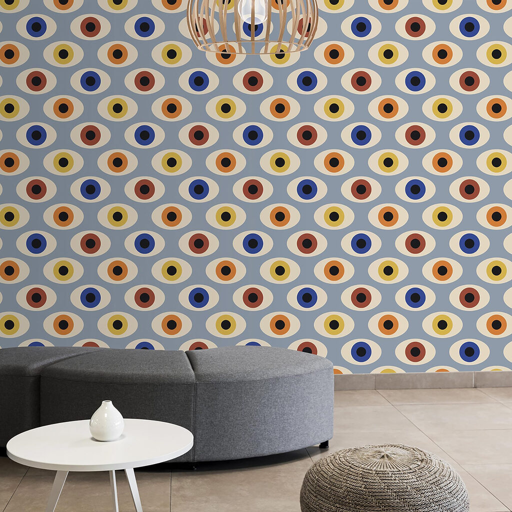 Cercles comme des yeux — intérieur 2