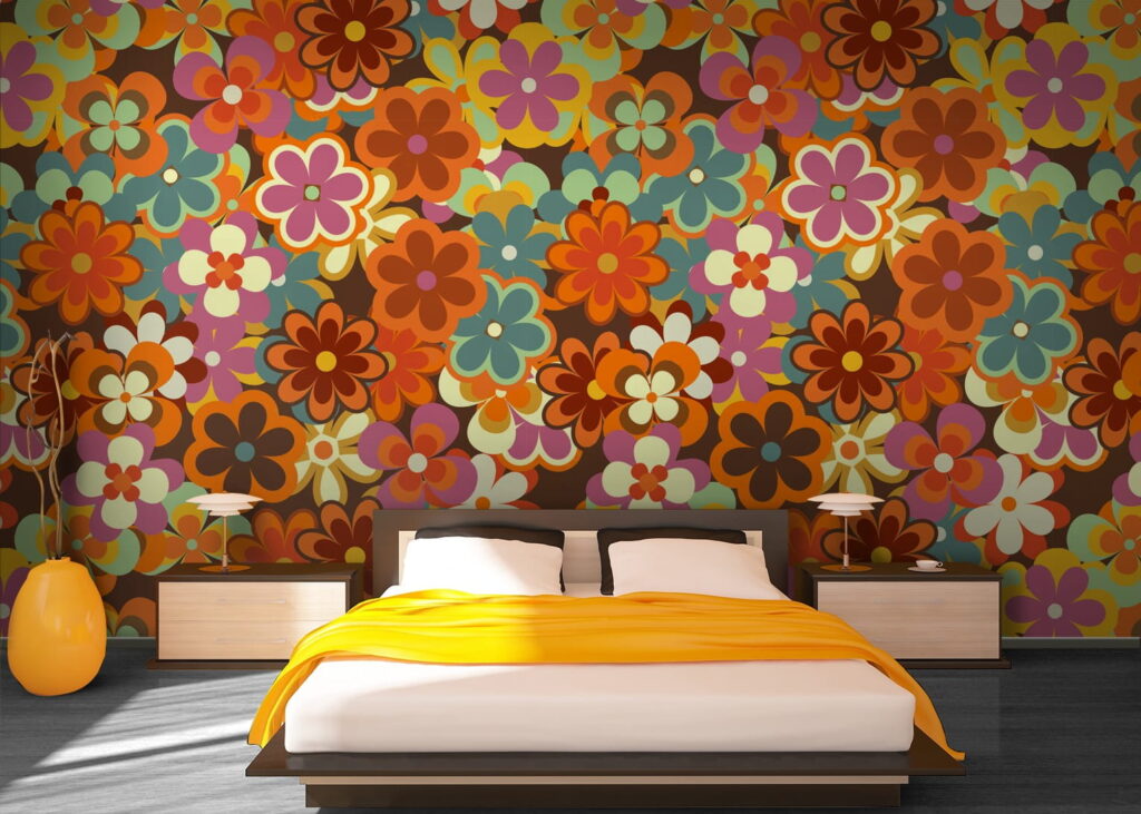 Petites fleurs colorées — intérieur 1