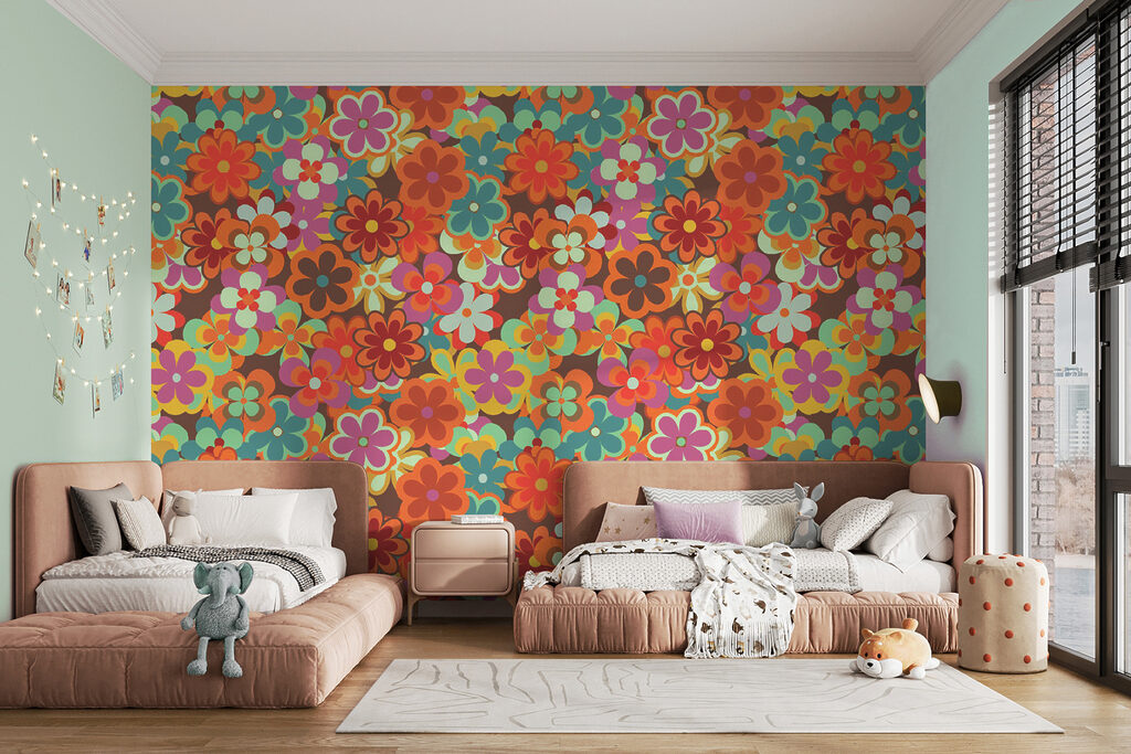 Petites fleurs colorées — intérieur 2