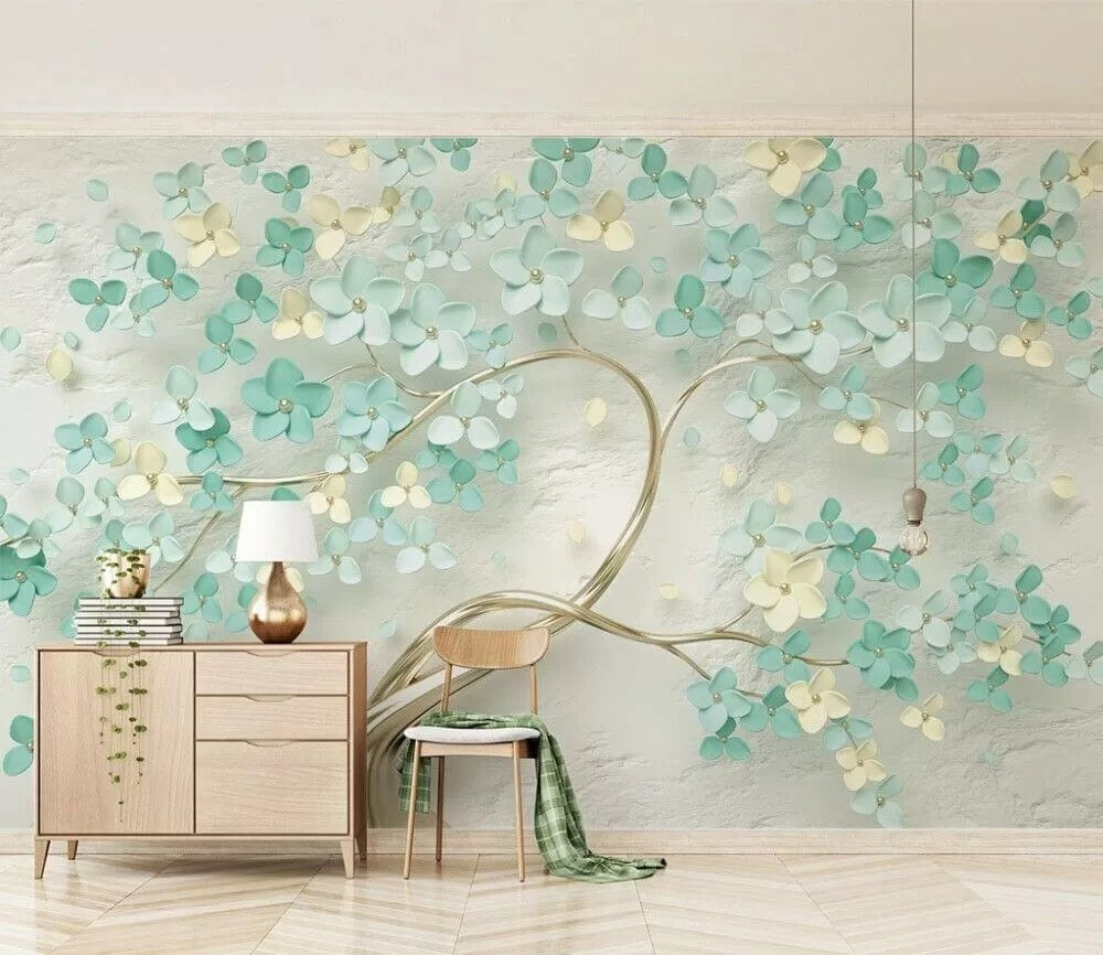 Arbre aux petites feuilles dans un intérieur
