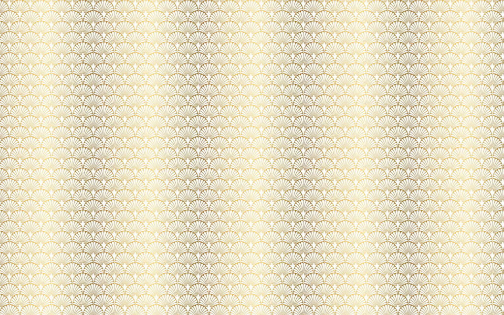 Tissu d’écailles dorées — motif complet