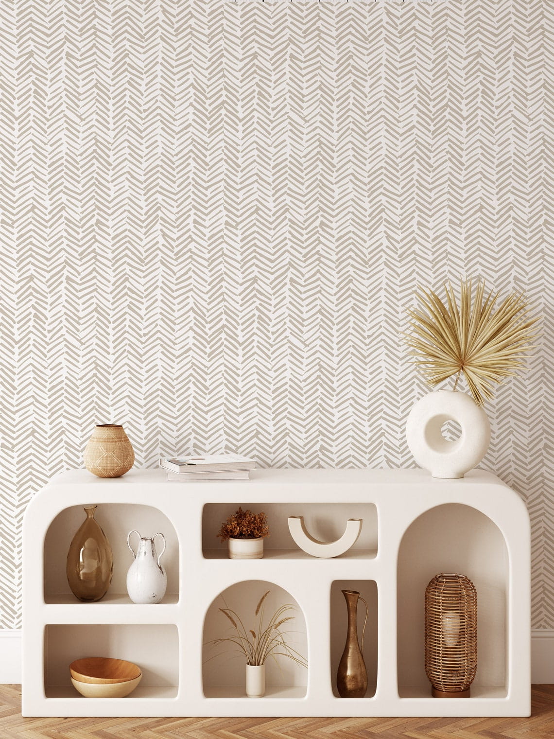 Comme un tissage léger dans un intérieur