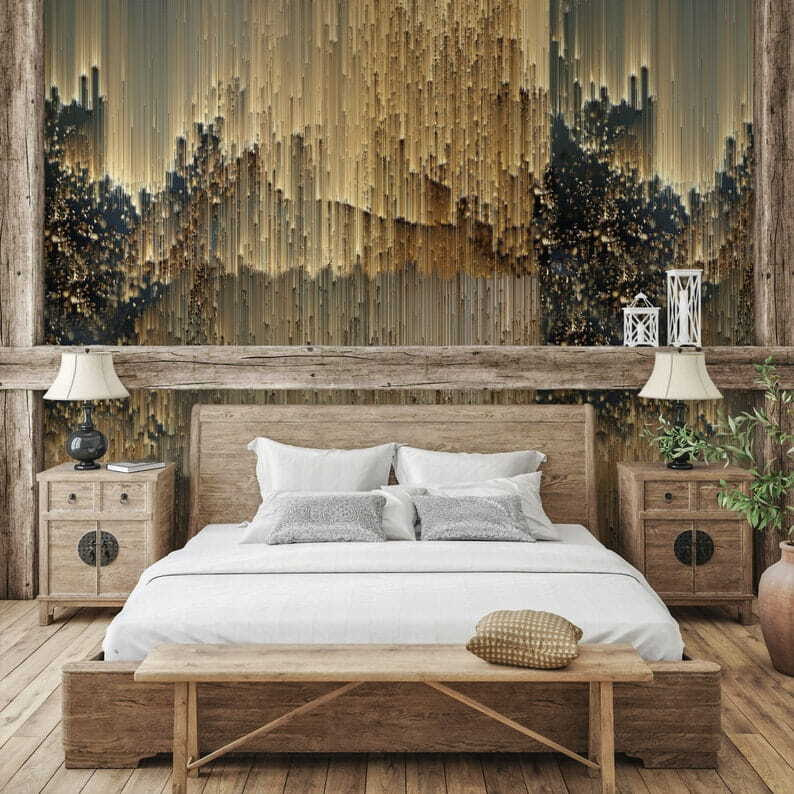 Traînées sur fond sombre — intérieur 1