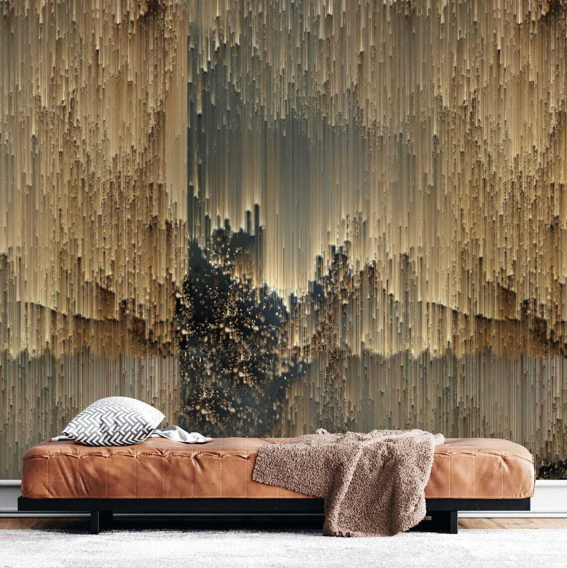 Traînées sur fond sombre — intérieur 2