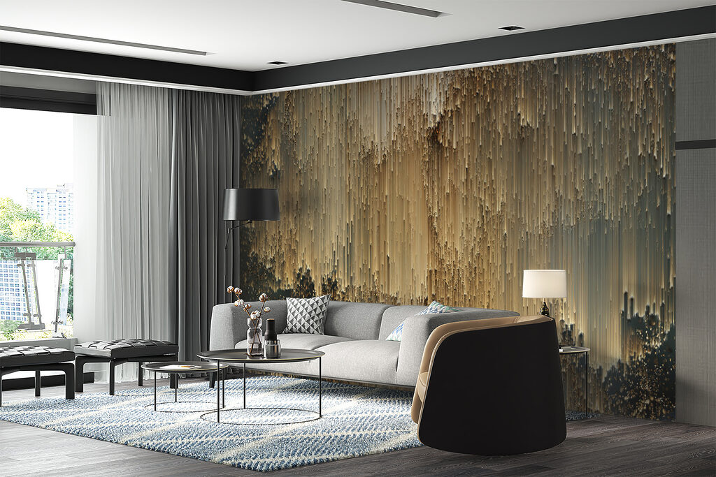 Traînées sur fond sombre — intérieur 5
