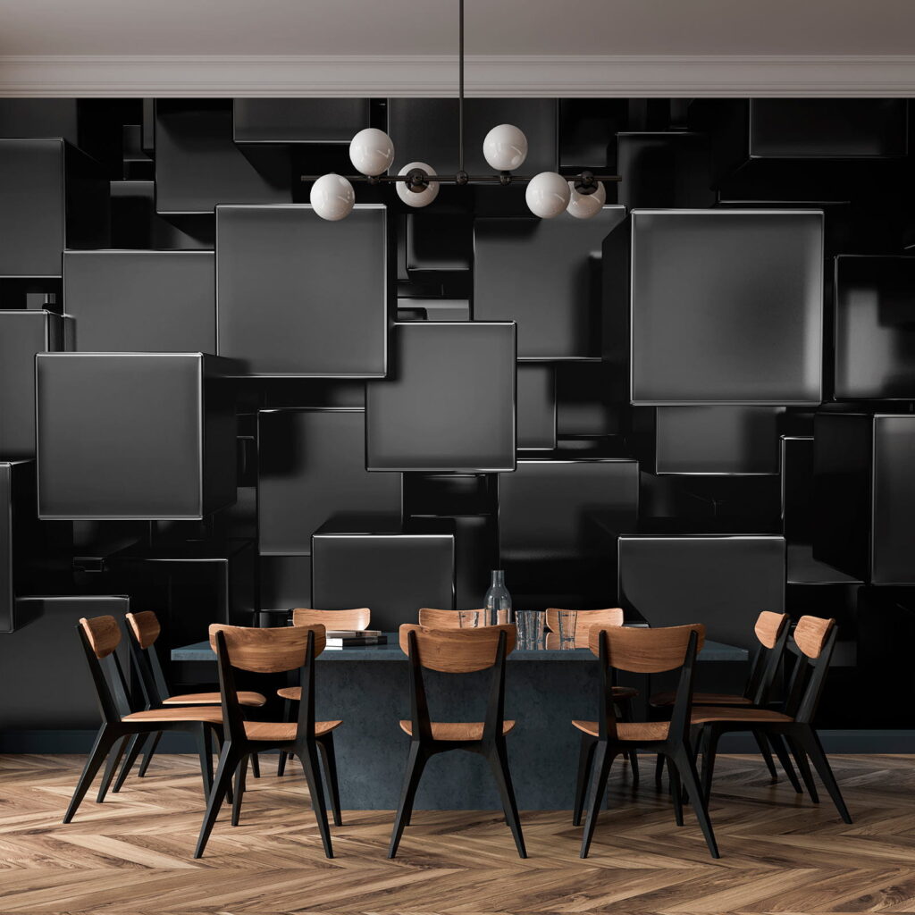 Cubes noirs — intérieur 1
