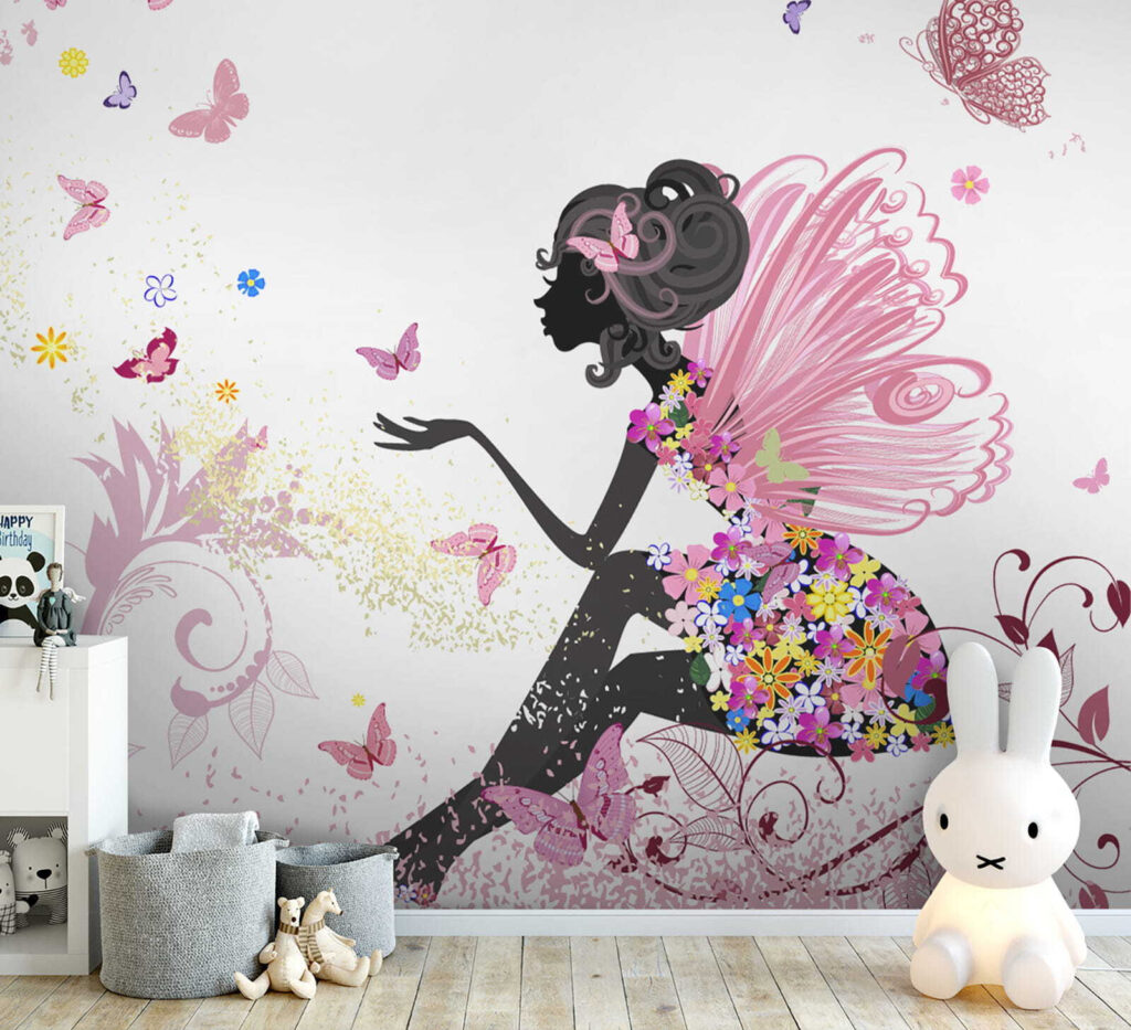 Fée parmi les fleurs — intérieur 1