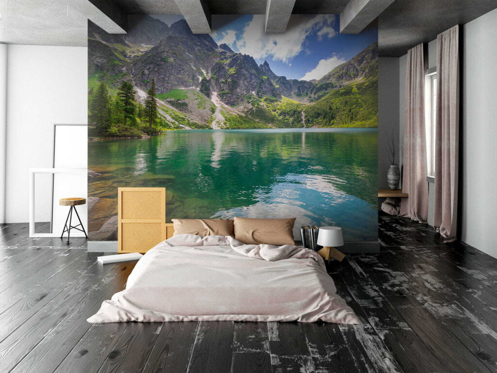 Lac entre les montagnes — intérieur 2