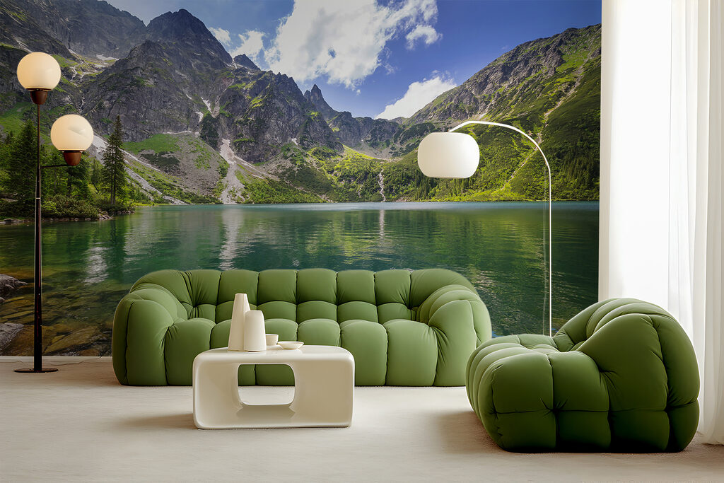 Lac entre les montagnes — intérieur 4