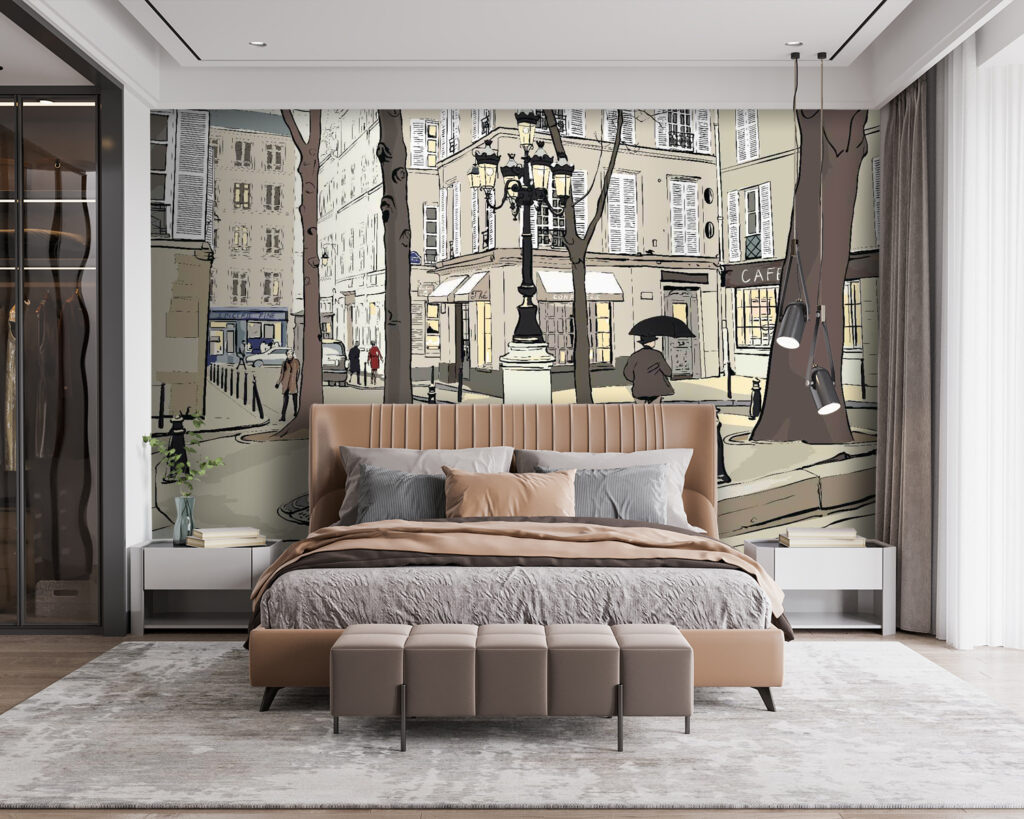 Silence sur la place dans un intérieur