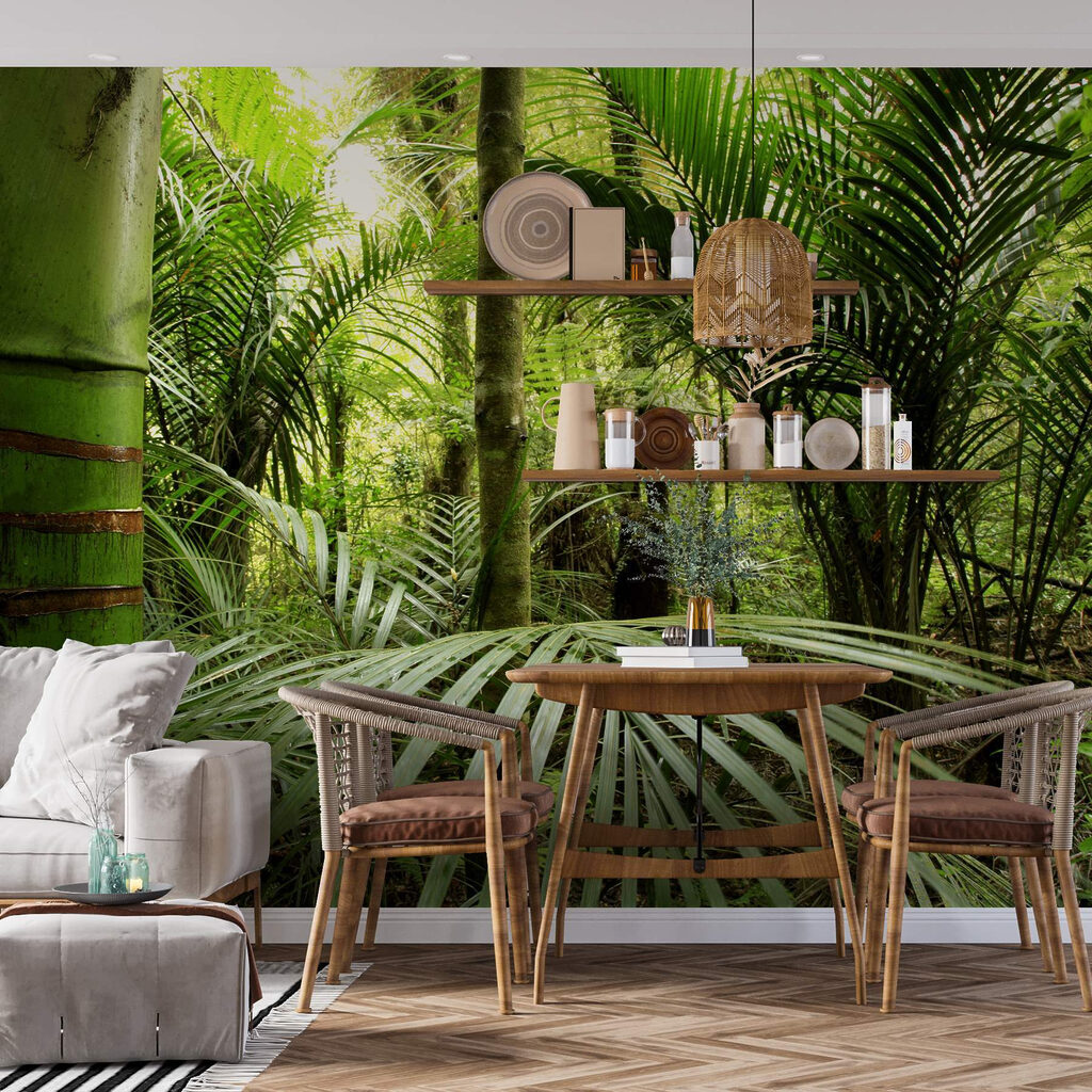 Palmeraie verdoyante — intérieur 3