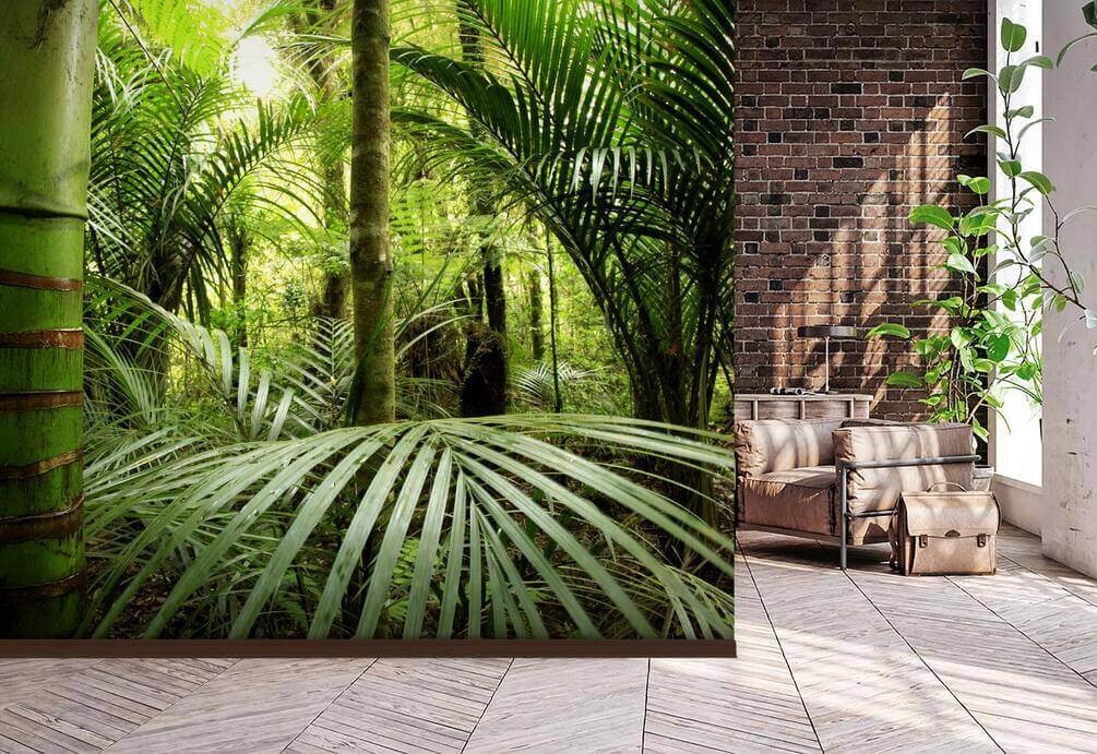 Palmeraie verdoyante — intérieur 2
