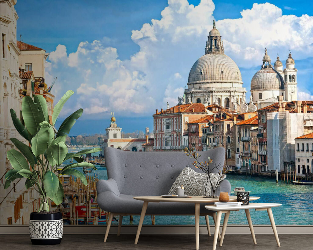 Venise en plein soleil dans un intérieur