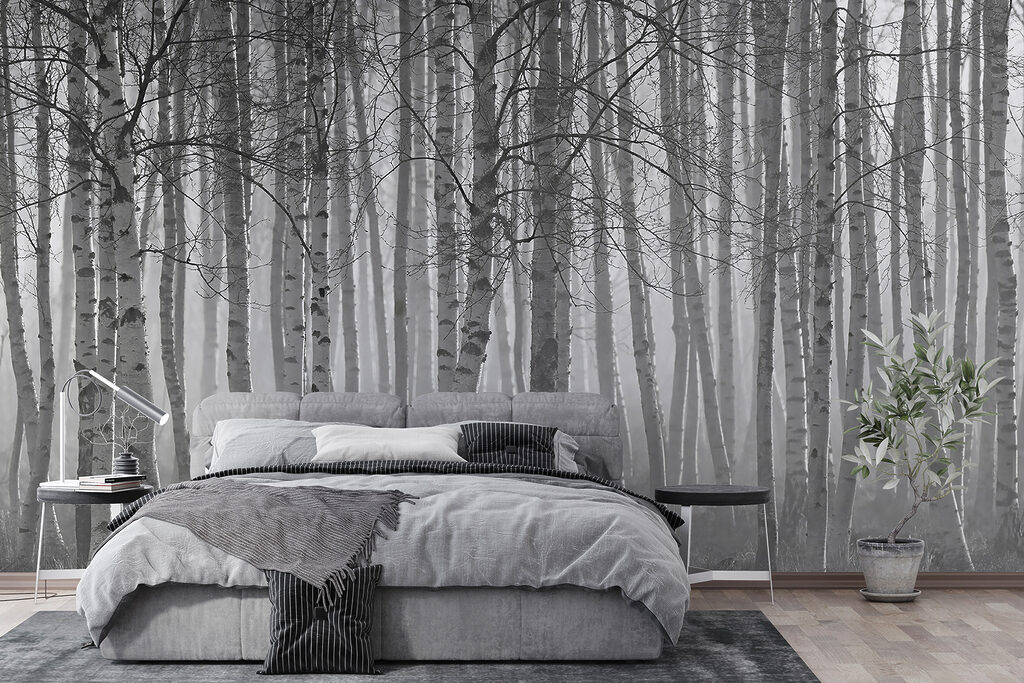 Forêt d’arbres nus — intérieur 4