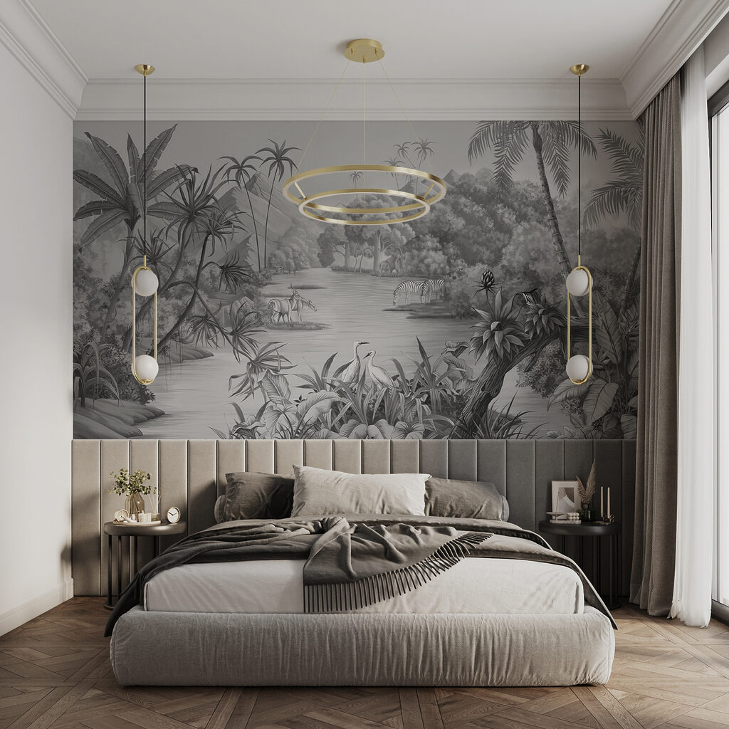 Rivière en forêt tropicale — intérieur 12