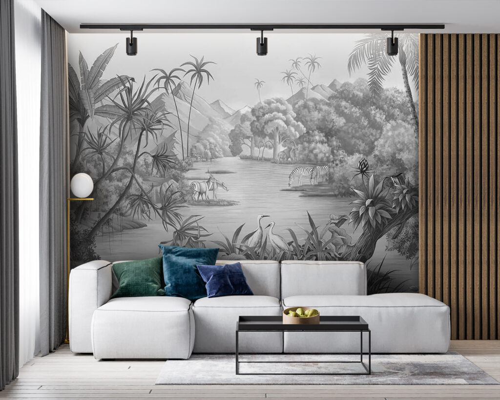 Rivière en forêt tropicale — intérieur 7
