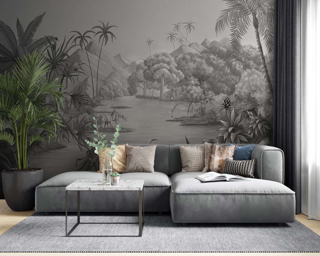 Rivière en forêt tropicale — intérieur 8