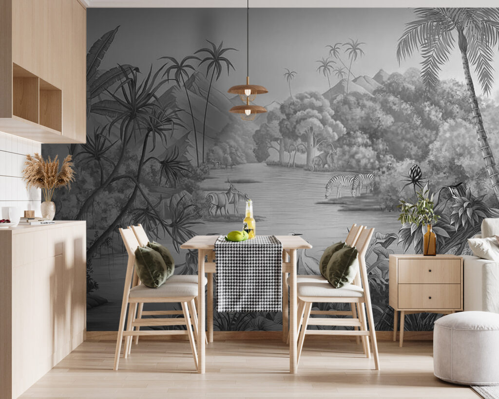 Rivière en forêt tropicale — intérieur 11