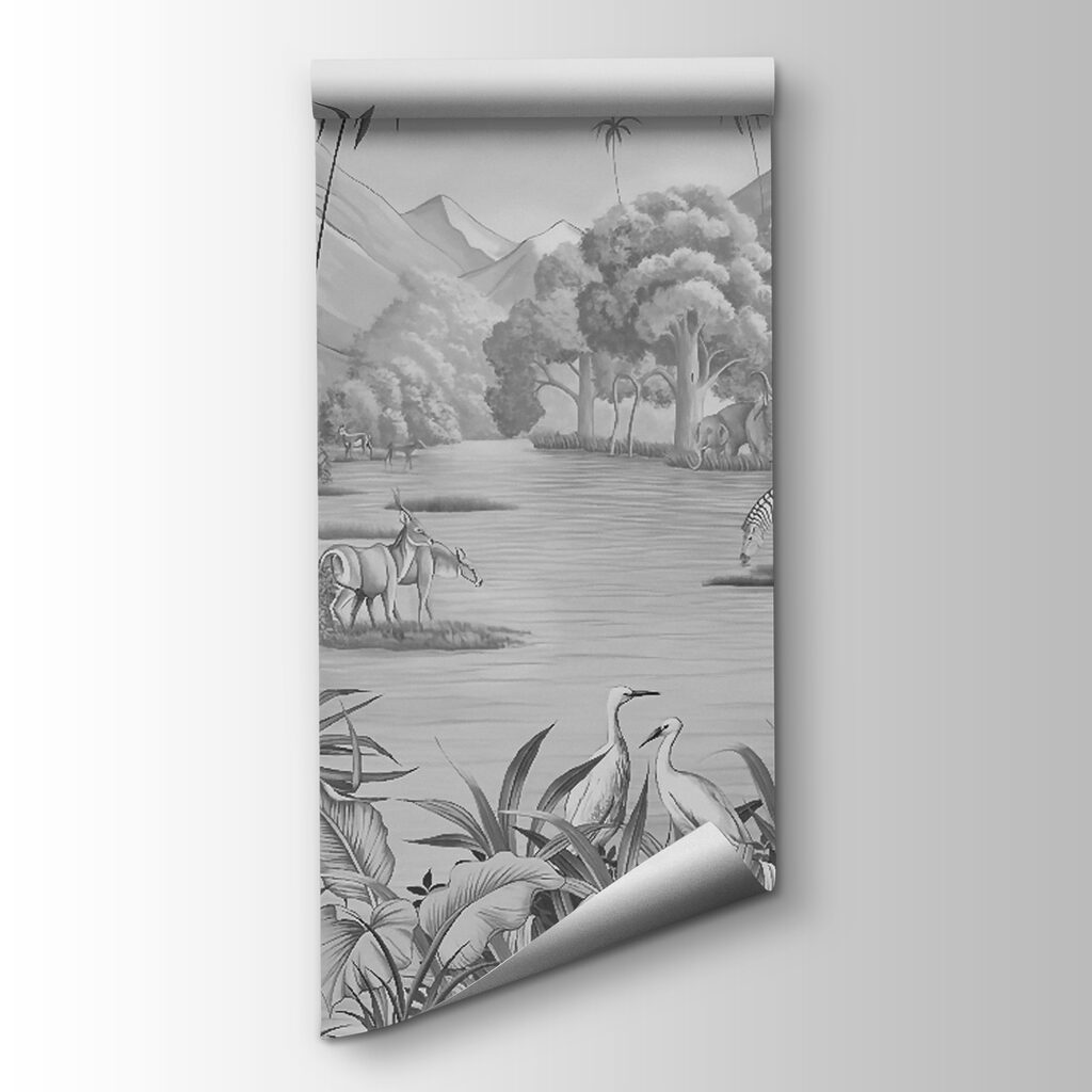 Rivière en forêt tropicale — vue du produit
