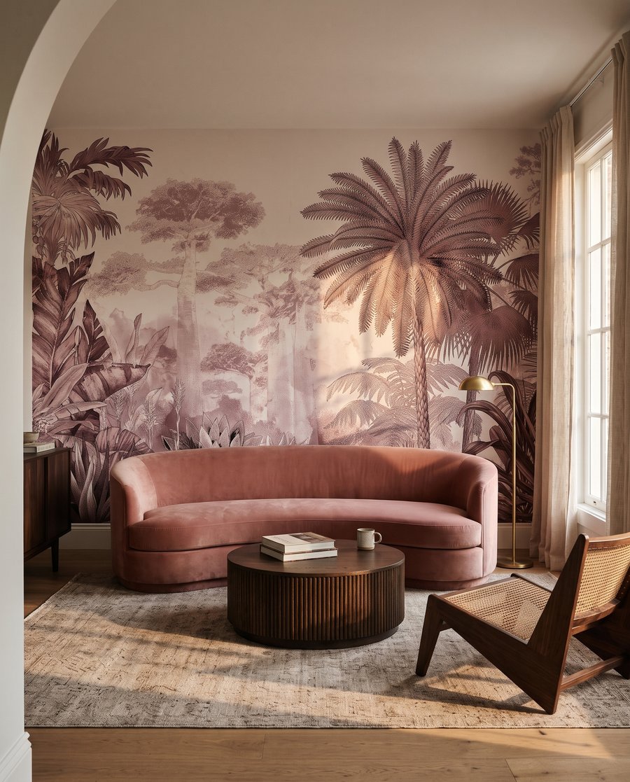 Grand palmier finement dessiné — intérieur 3