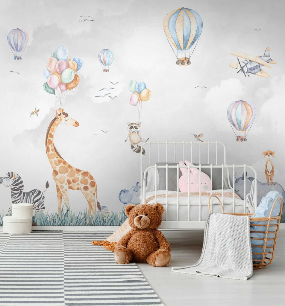 Animaux sous les montgolfières — intérieur 6