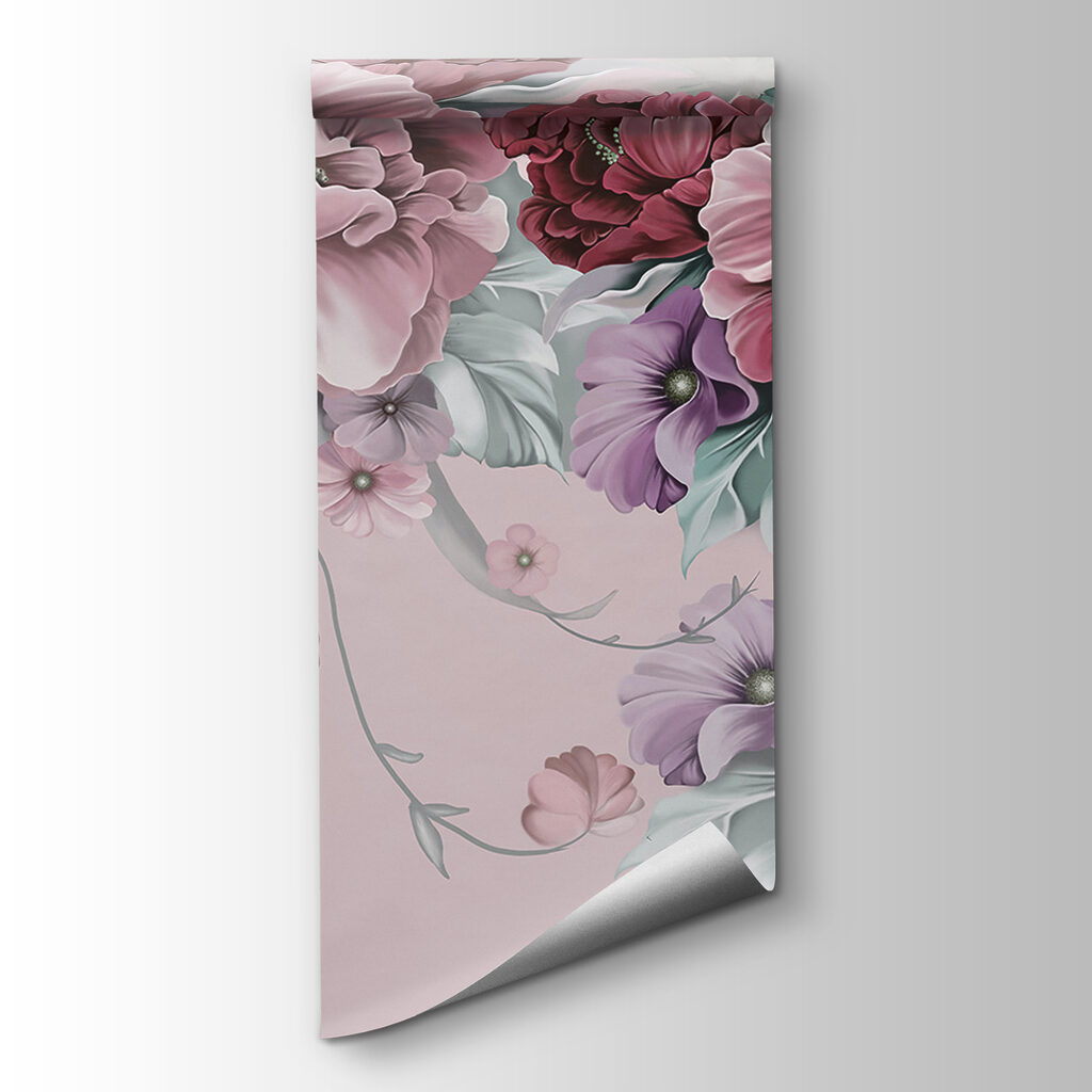 Fleurs dans les angles — vue du produit