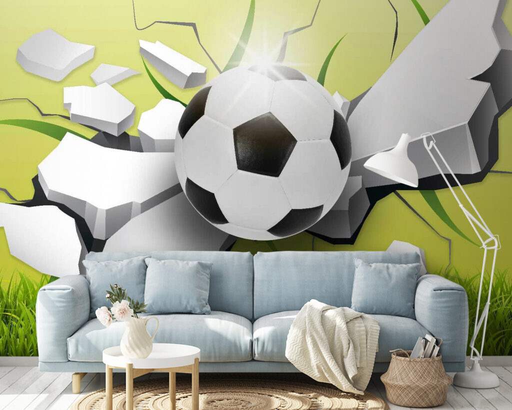 Ballon perçant le mur — intérieur 2
