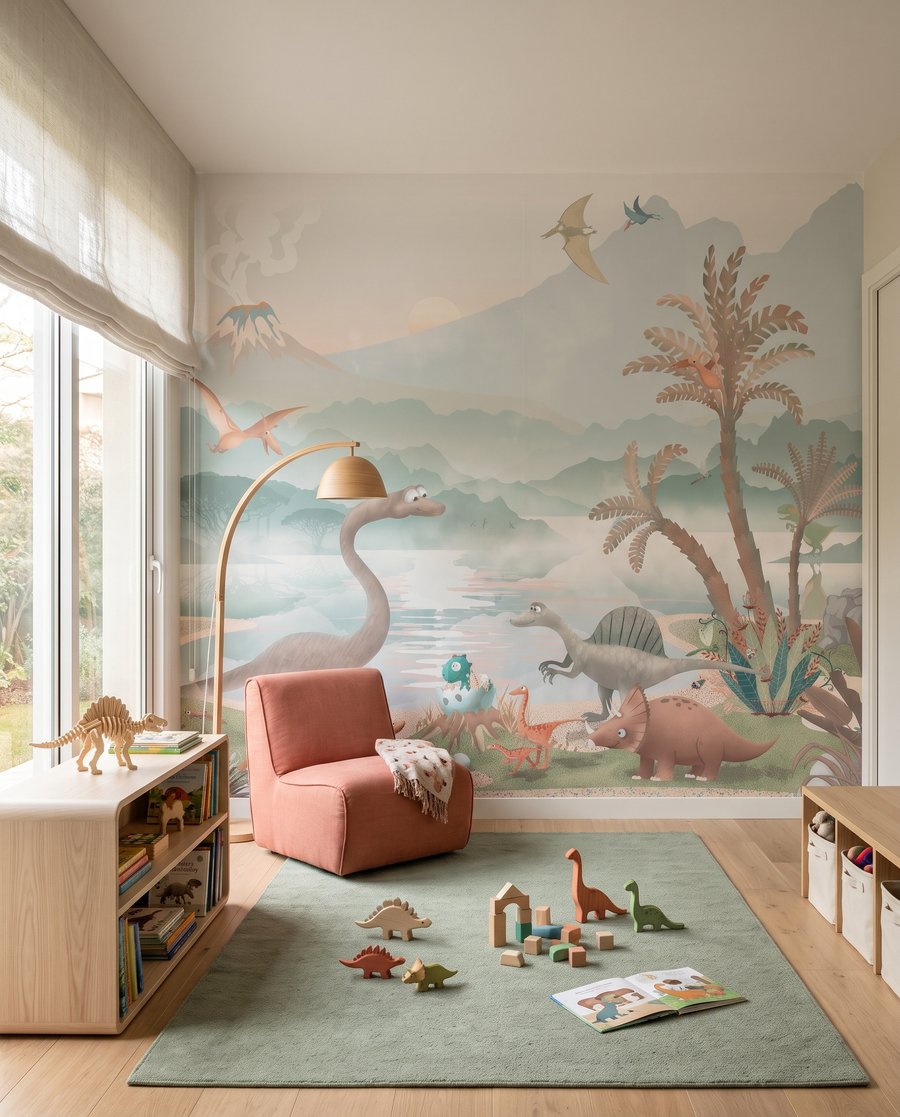 Lac tropical des dinosaures — intérieur 1