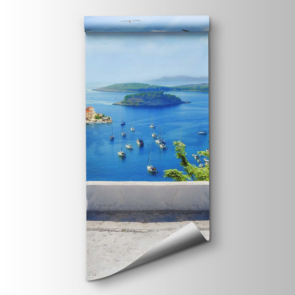 Terrasse face au bleu — vue du produit