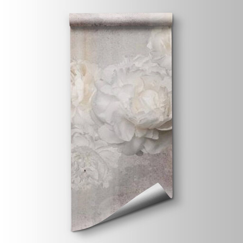 Silhouettes de fleurs blanches — vue du produit