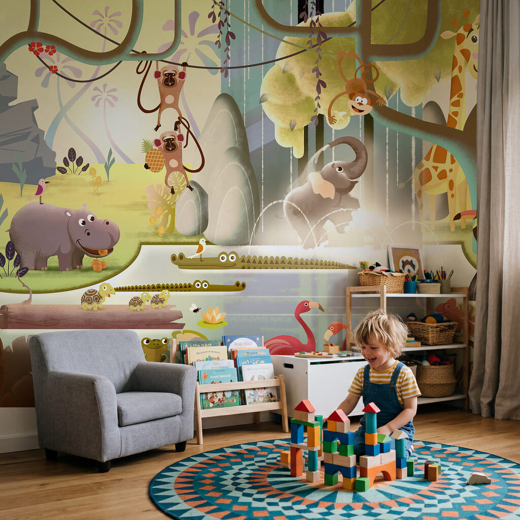 Jeux dans la jungle — intérieur 2