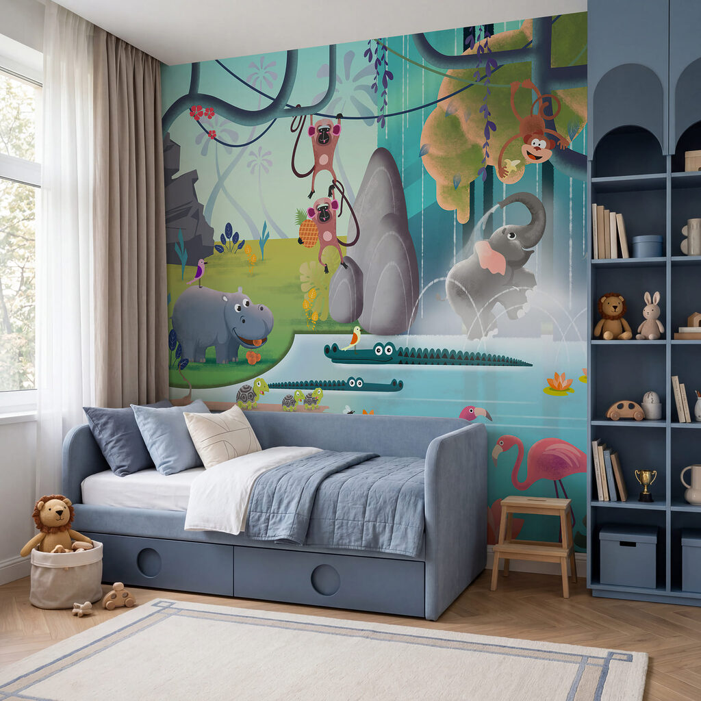 Jeux dans la jungle — intérieur 2