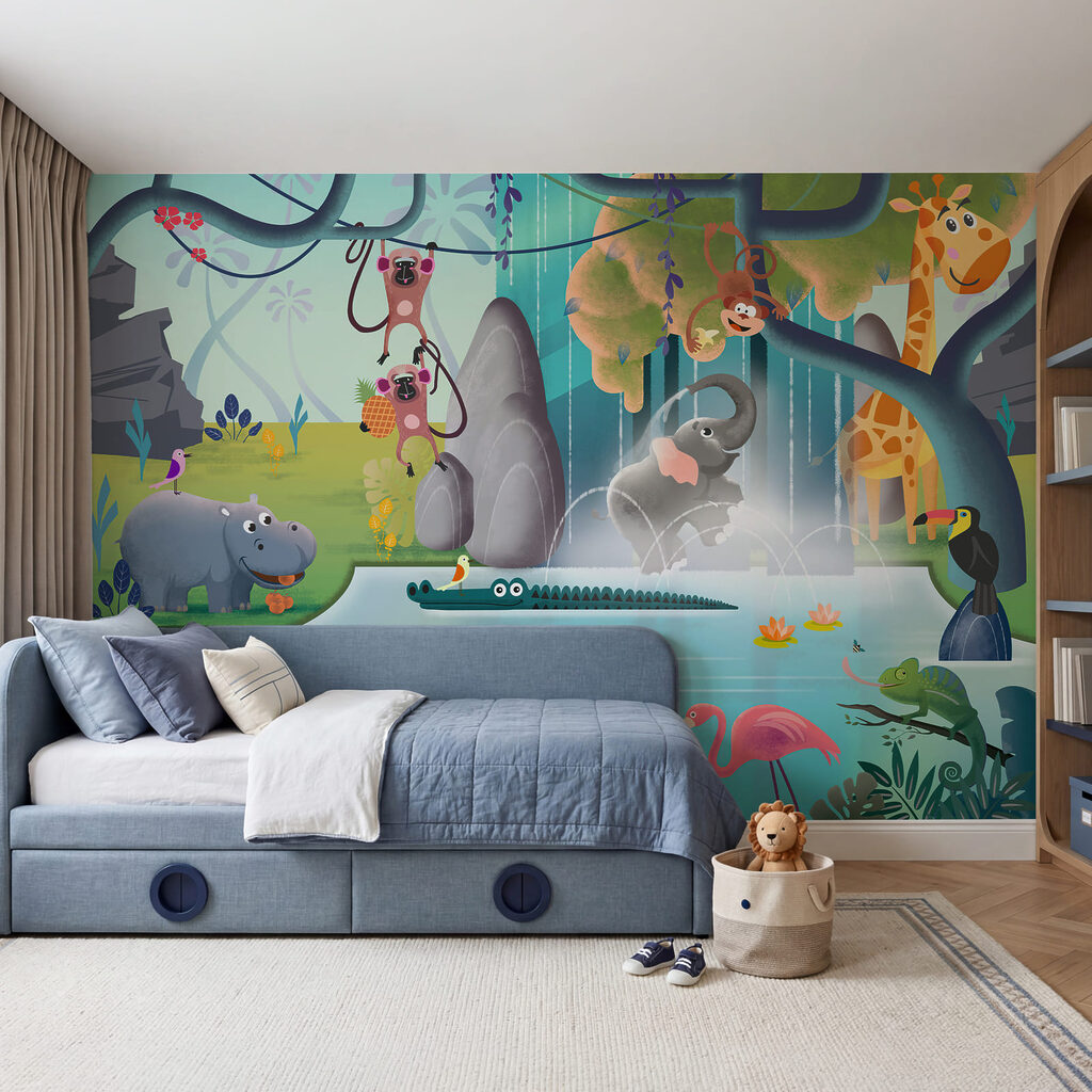 Jeux dans la jungle — intérieur 1