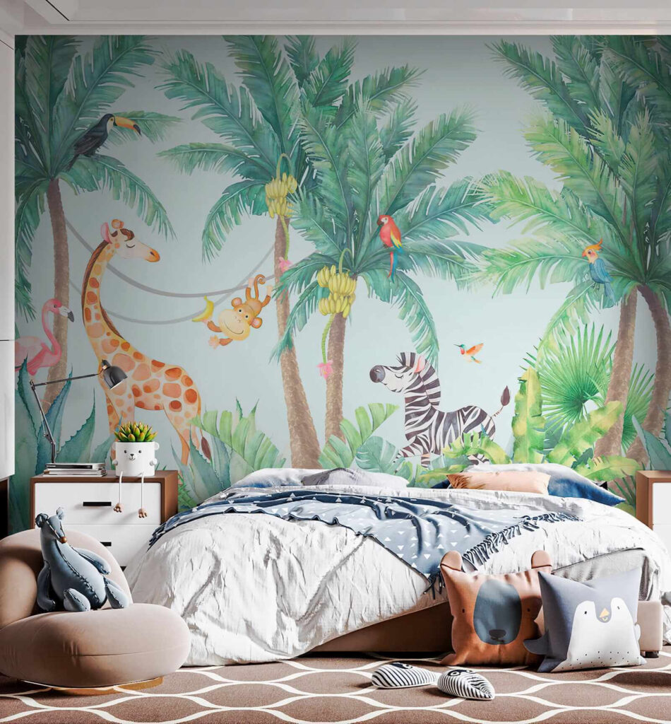 Jeux sous les palmiers — intérieur 2