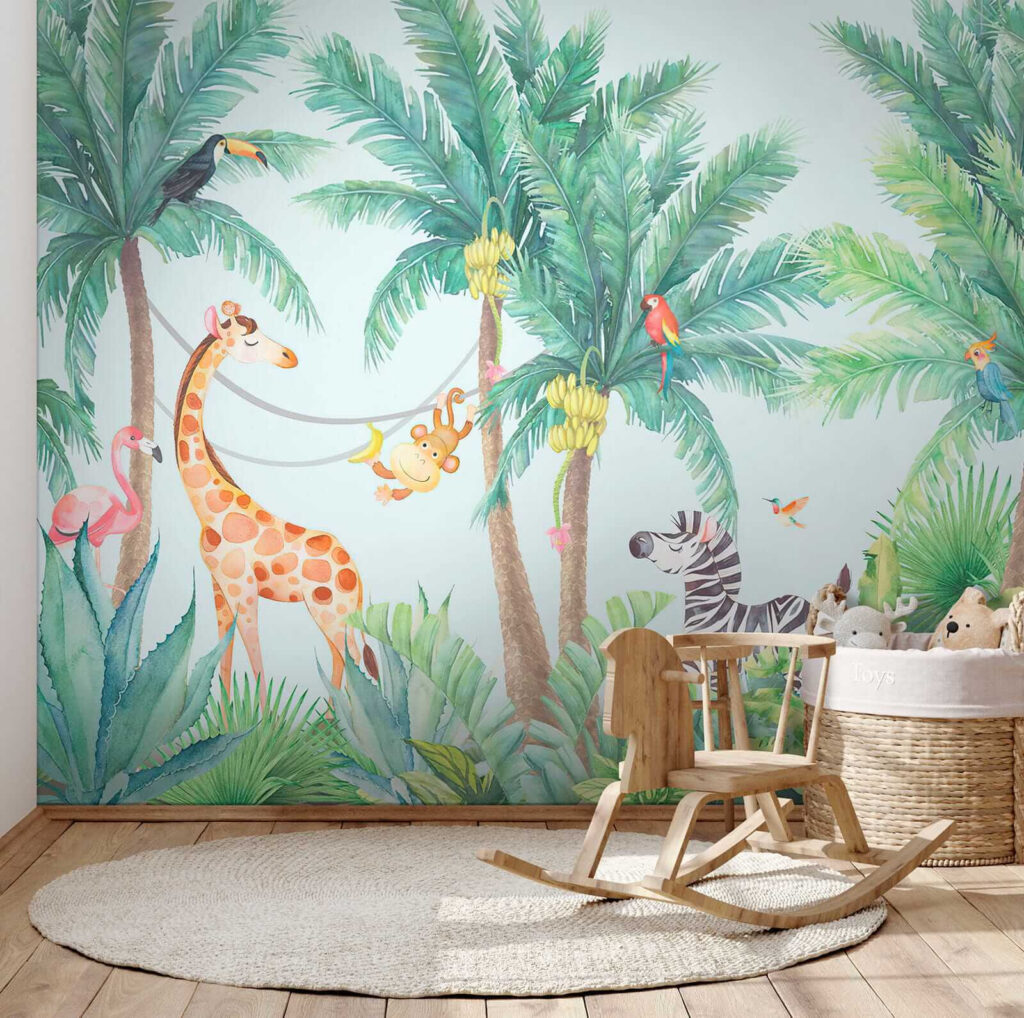 Jeux sous les palmiers — intérieur 3