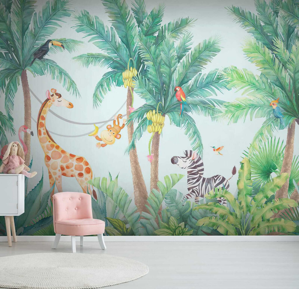 Jeux sous les palmiers — intérieur 6