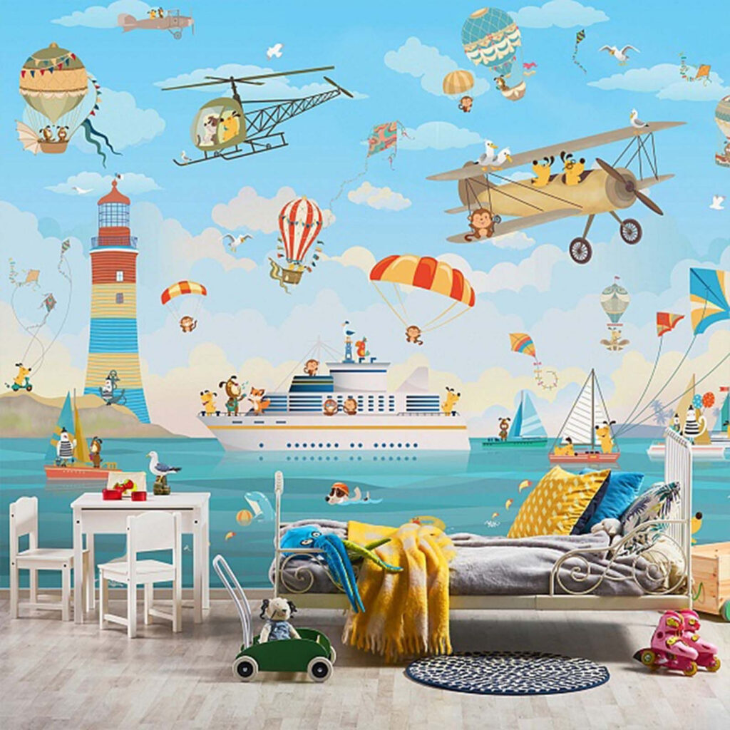 Aventure sur la côte dans un intérieur