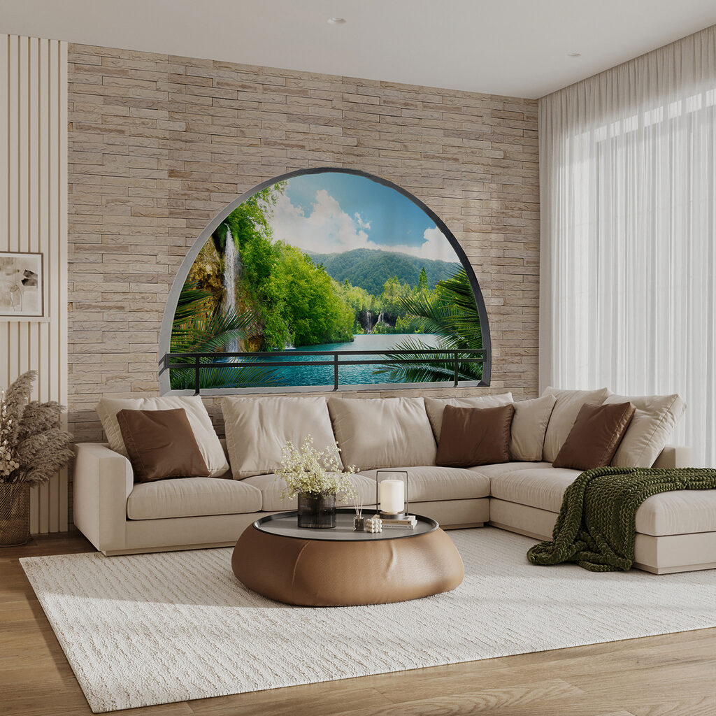 Fenêtre ronde sur l’eau — intérieur 10