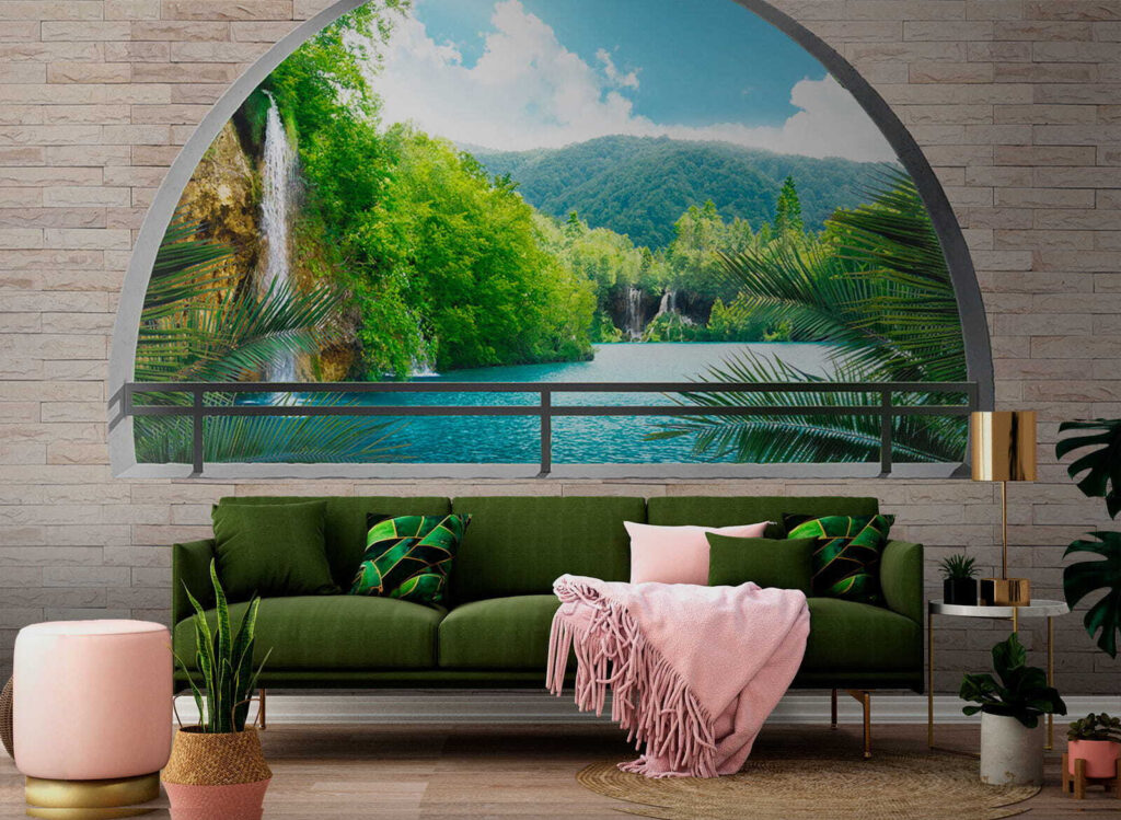 Fenêtre ronde sur l’eau — intérieur 6