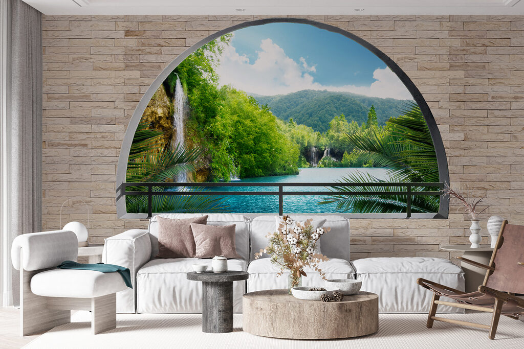 Fenêtre ronde sur l’eau — intérieur 11