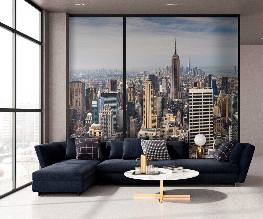 Manhattan derrière la verrière — intérieur 1