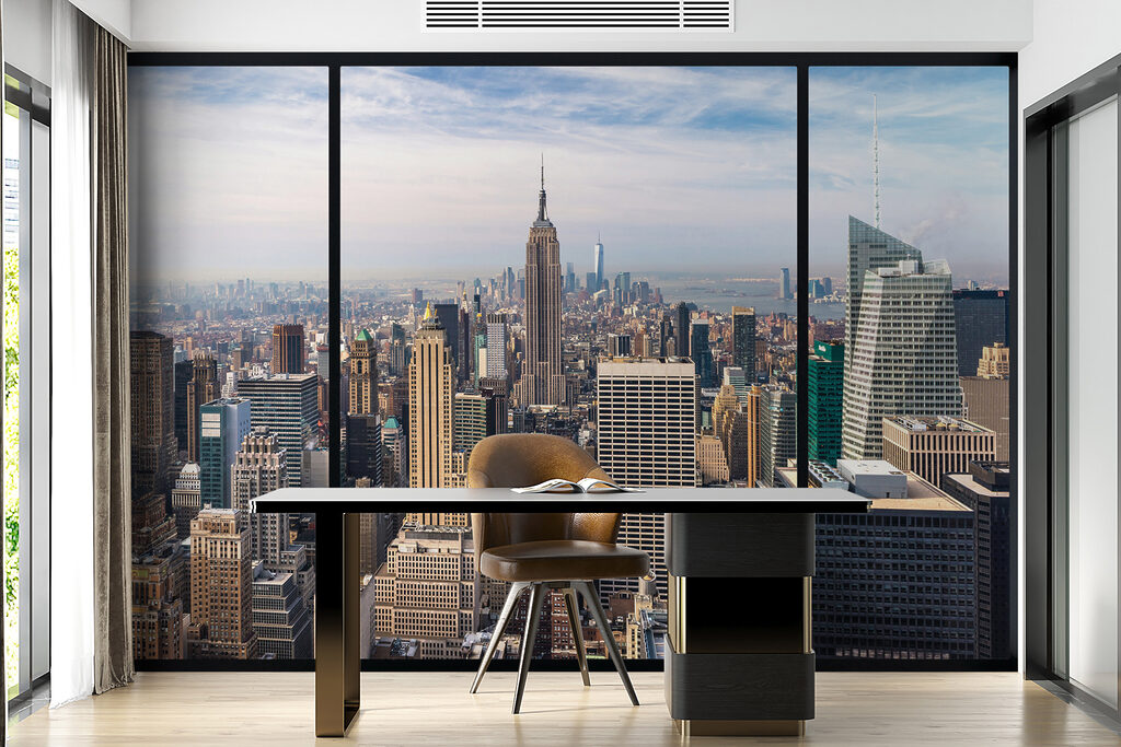 Manhattan derrière la verrière — intérieur 9