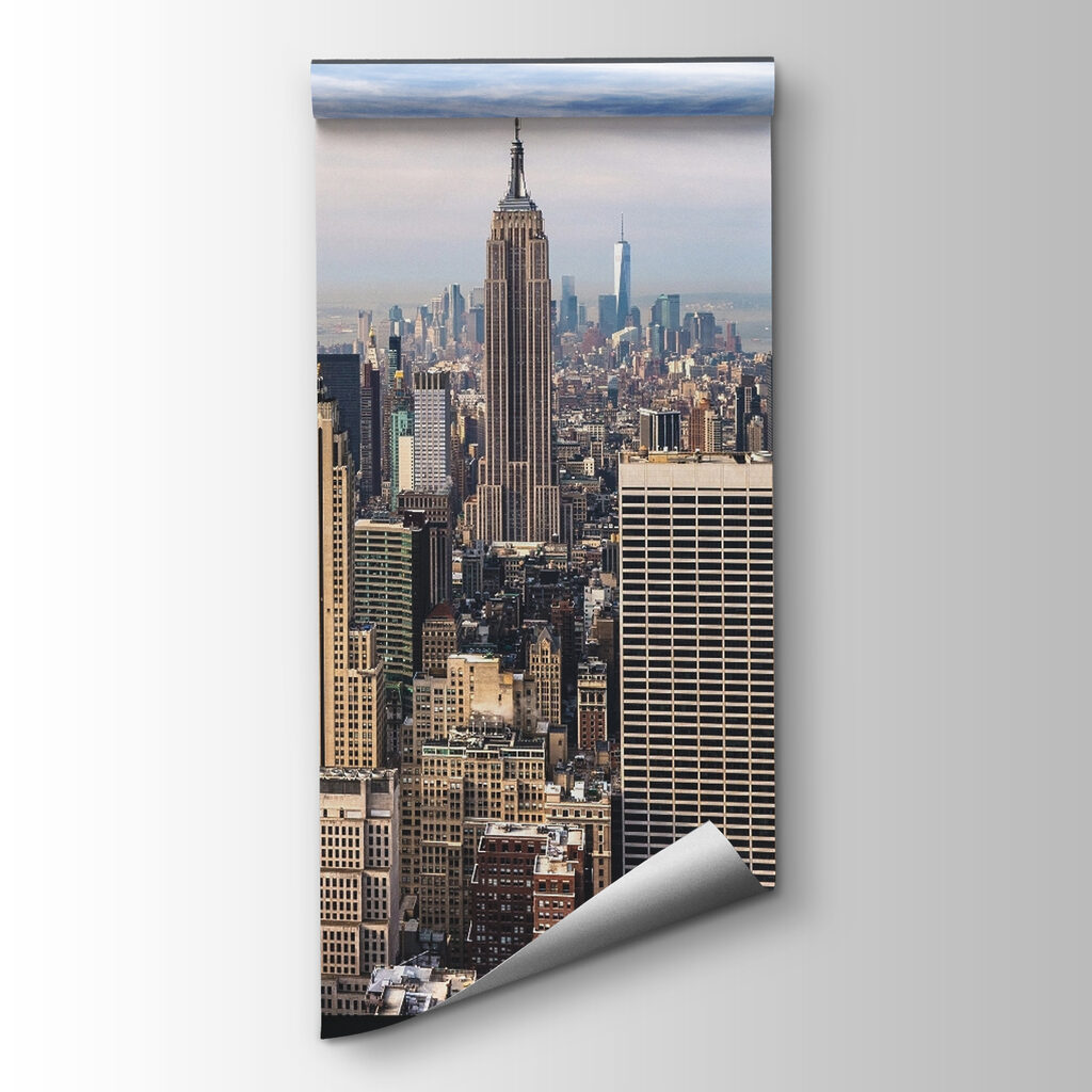 Manhattan derrière la verrière — vue du produit