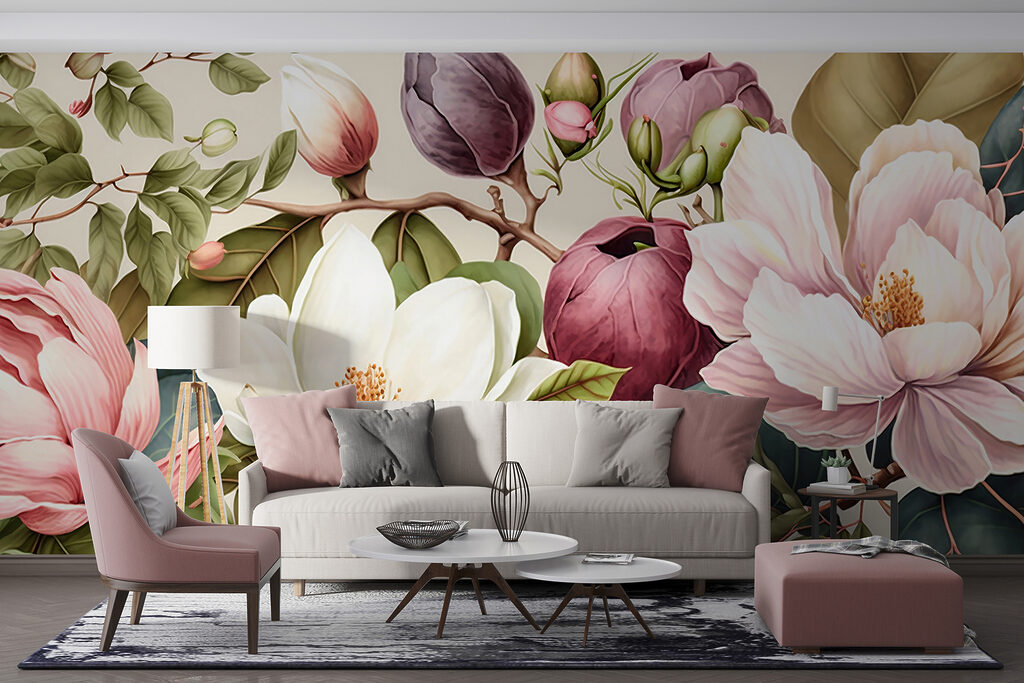 Floraison aux couleurs douces — intérieur 4