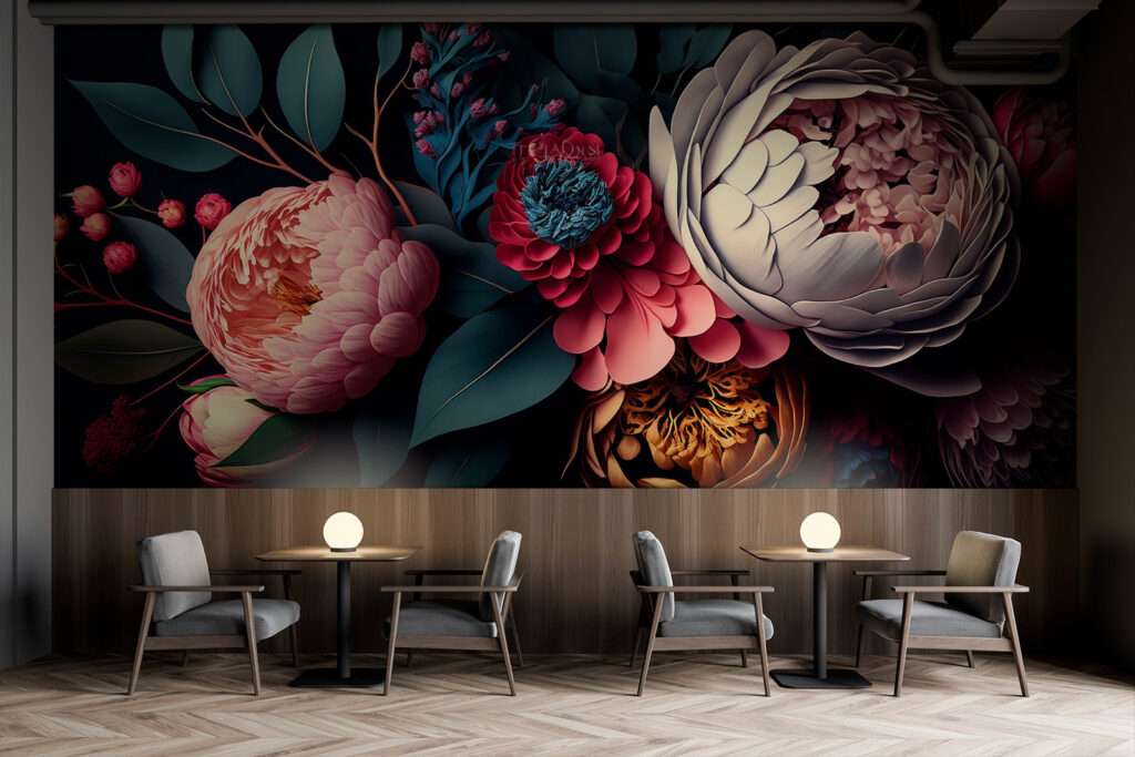 Floraison en clair-obscur — intérieur 1