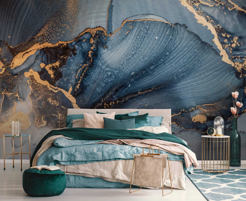 Tourbillon bleu et terre — intérieur 1